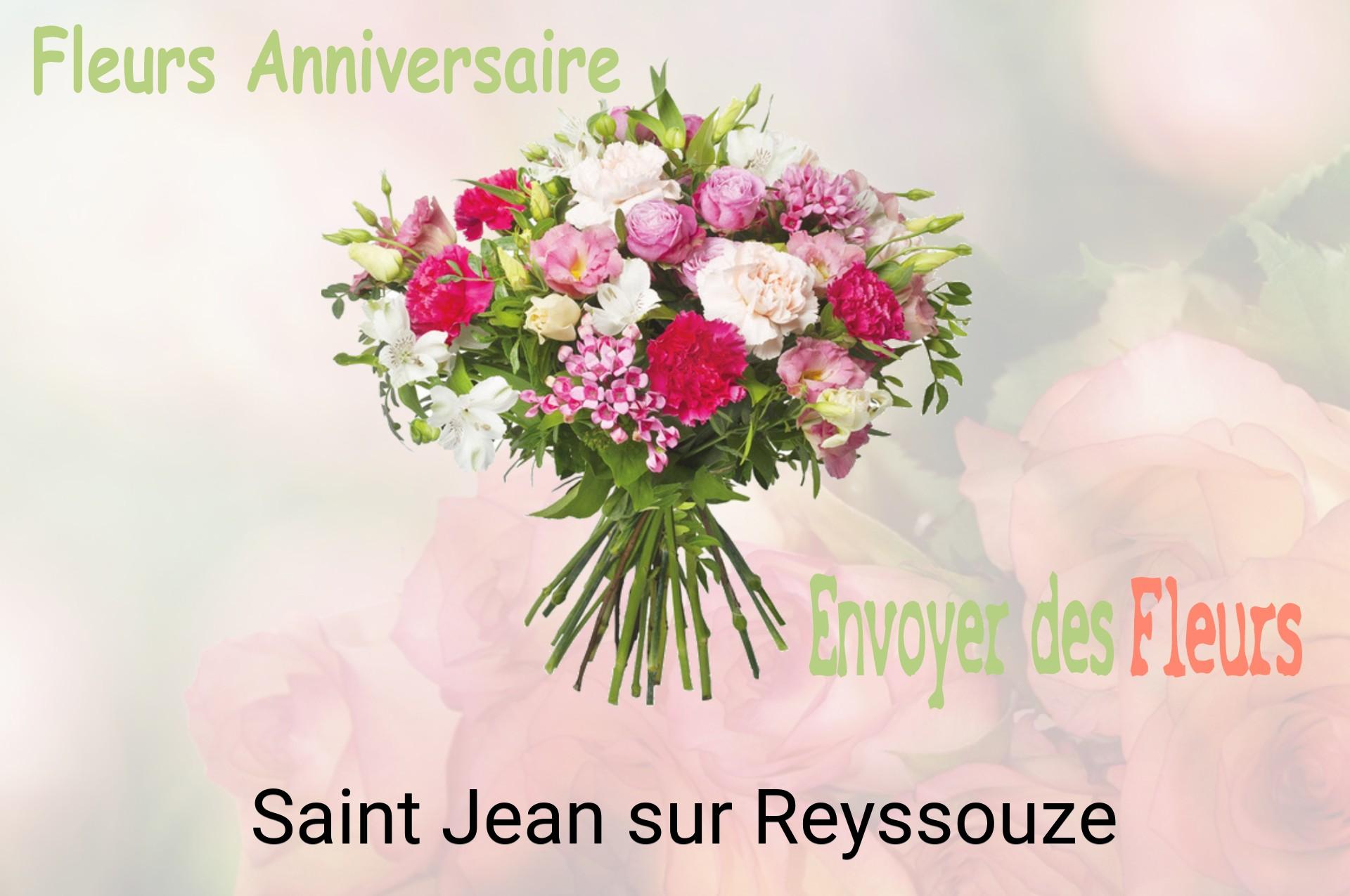 Bouquet de fleurs d’anniversaire livré à Saint-Jean-sur-Reyssouze